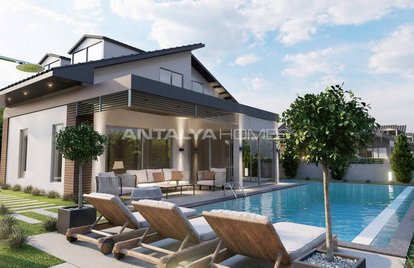 Fristående Hus I Ett Komplex Med Pool I Çalış Fethiye 10