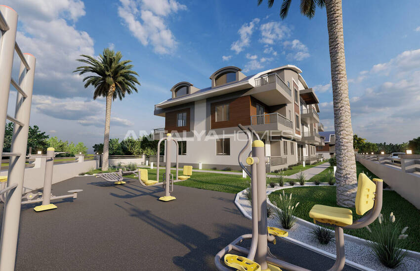 Квартиры с 2 спальнями в охраняемом комплексе в Сейдикемер Мугла 10