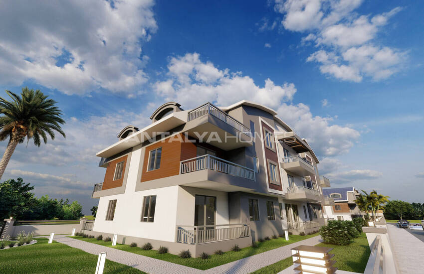 Квартиры с 2 спальнями в охраняемом комплексе в Сейдикемер Мугла 9