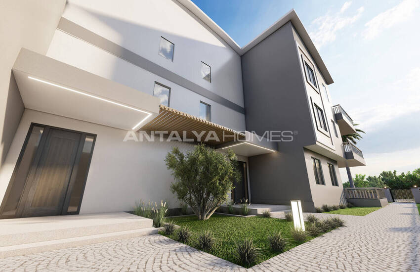 Квартиры с 2 спальнями в охраняемом комплексе в Сейдикемер Мугла 5