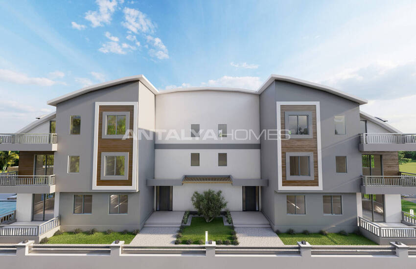 Квартиры с 2 спальнями в охраняемом комплексе в Сейдикемер Мугла 6