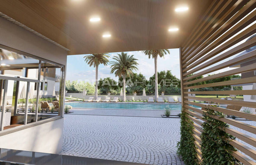 Квартиры с 2 спальнями в охраняемом комплексе в Сейдикемер Мугла 4