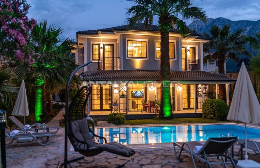 Villa Med Pool Lämplig För Korttidsuthyrning I Ölüdeniz Fethiye 2