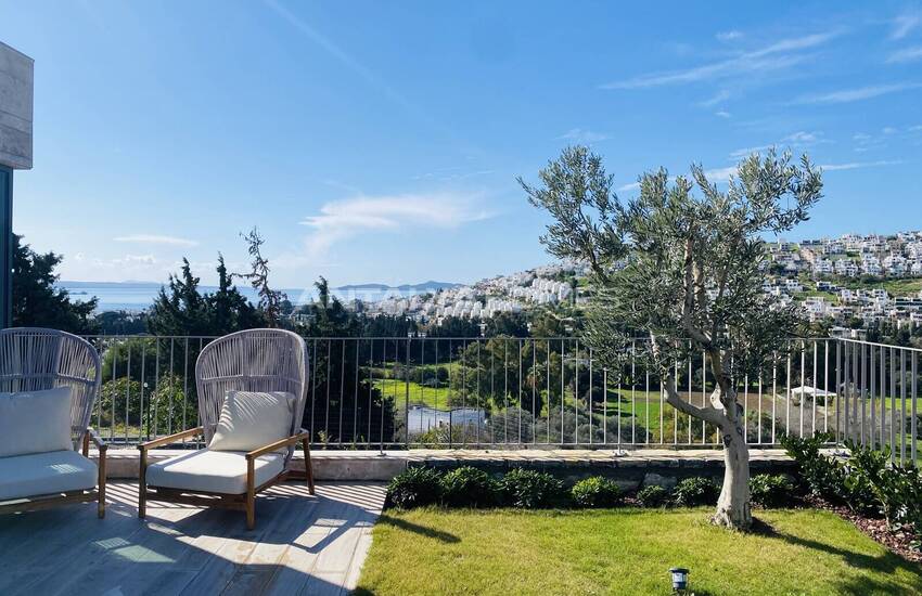 Freistehende Gartenwohnungen Mit Meerblick In Bodrum Akyarlar 14