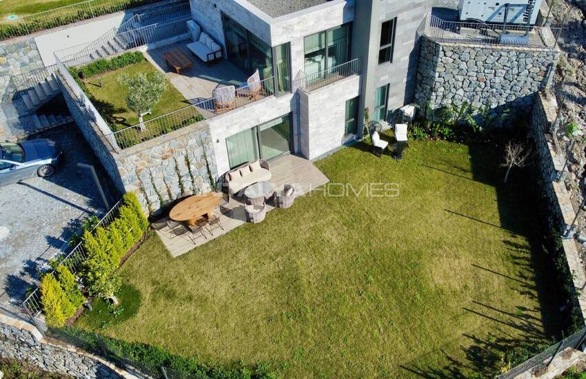 Freistehende Gartenwohnungen Mit Meerblick In Bodrum Akyarlar 5