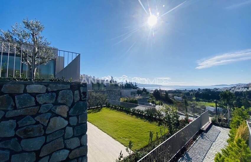 Freistehende Gartenwohnungen Mit Meerblick In Bodrum Akyarlar 12
