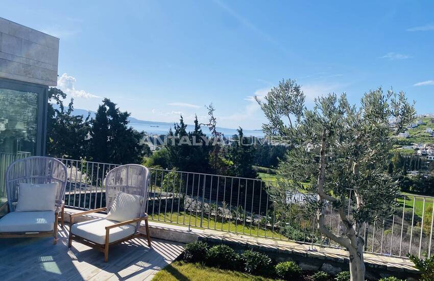 Freistehende Gartenwohnungen Mit Meerblick In Bodrum Akyarlar 15
