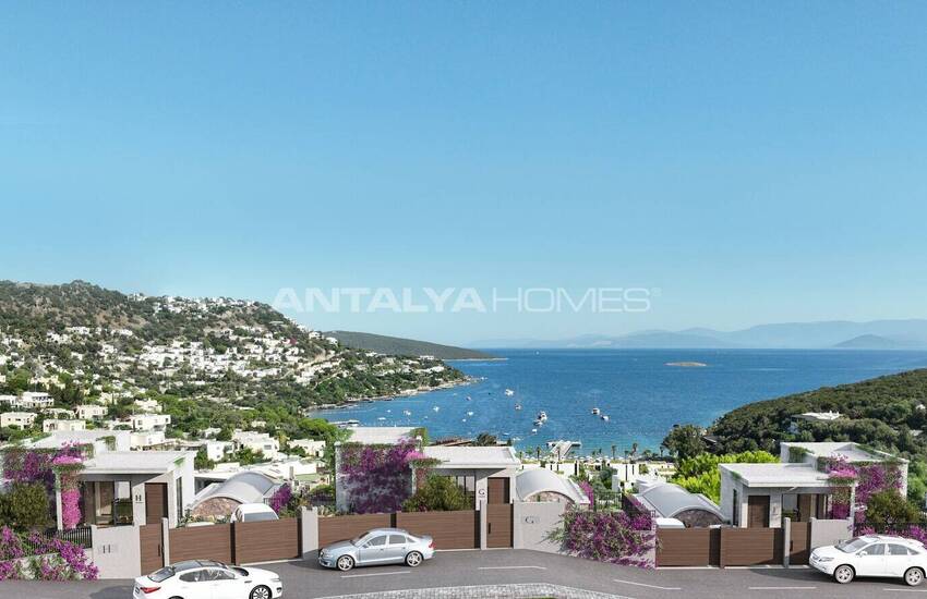 خانه های مستقل با چشم انداز یارو در ترکبوکو بدروم 18