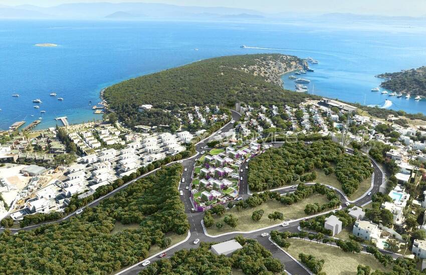 خانه های مستقل با چشم انداز یارو در ترکبوکو بدروم 19