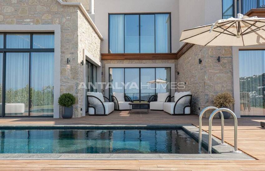 خانه های مستقل با چشم انداز یارو در ترکبوکو بدروم 10