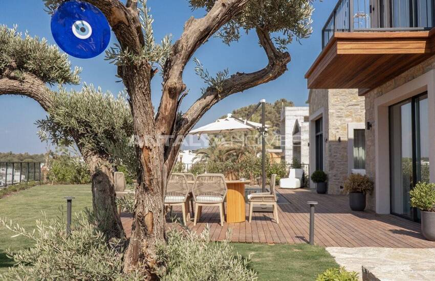 خانه های مستقل با چشم انداز یارو در ترکبوکو بدروم 9