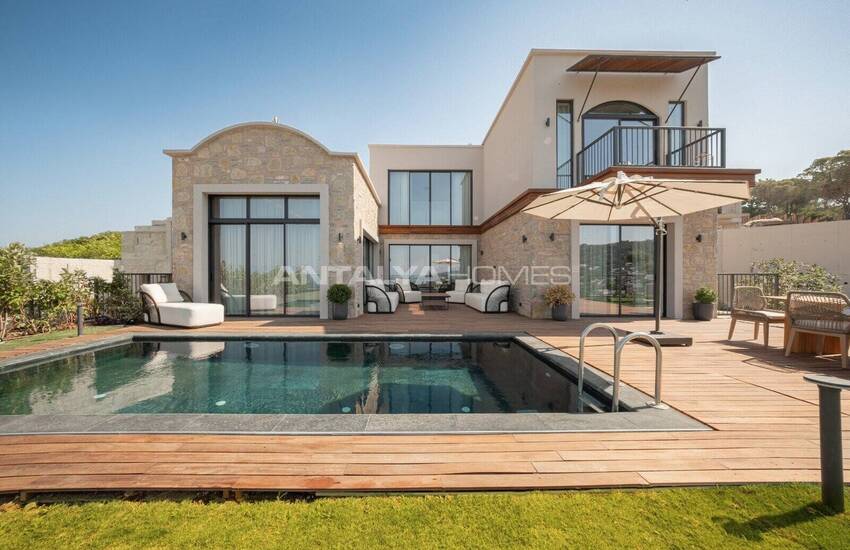 خانه های مستقل با چشم انداز یارو در ترکبوکو بدروم 1