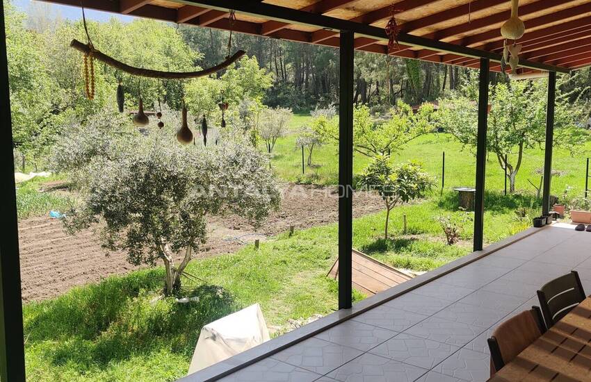 خانه مزرعه در کنار رودخانه ها و جنگل ها در موغلا سیدیکمر 4