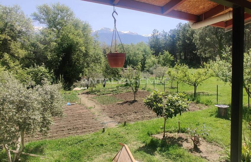 خانه مزرعه در کنار رودخانه ها و جنگل ها در موغلا سیدیکمر 7