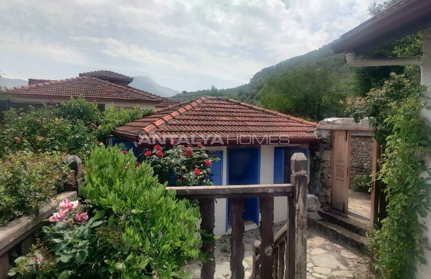 خانه ۳ خوابه در طبیعت، احاطه شده توسط فضای سبز در کایاکوی، فتحیه 10