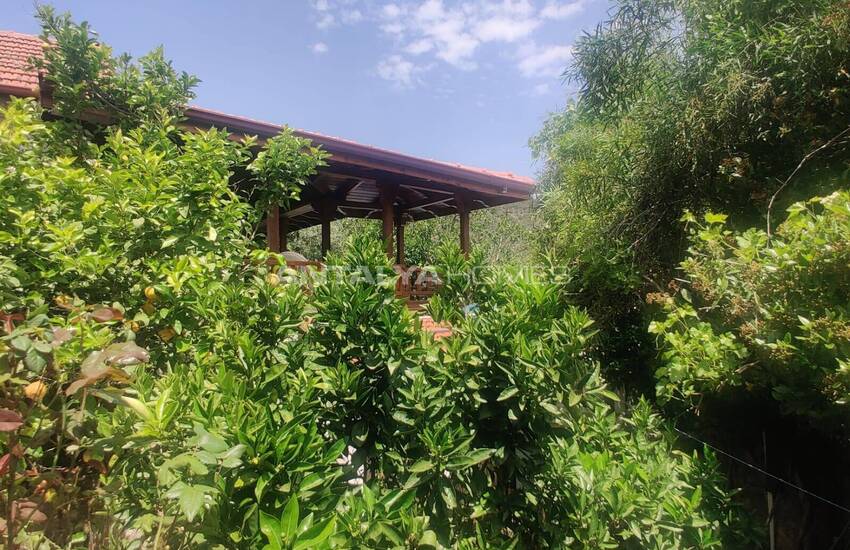 خانه ۳ خوابه در طبیعت، احاطه شده توسط فضای سبز در کایاکوی، فتحیه 13