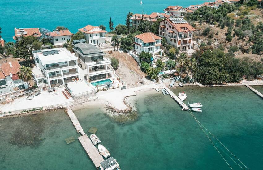 Privates Haus Am Meer Mit Pier Auf Der Insel Sovalye, Fethiye 14