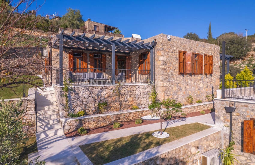 загородный дом на участке площадью 1 091 м² в Каякёй, Фетхие 2