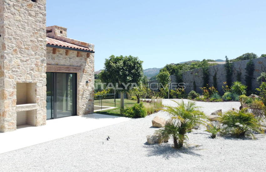 Haus Mit Meerblick Und Garten In Yalikavak Bodrum 4