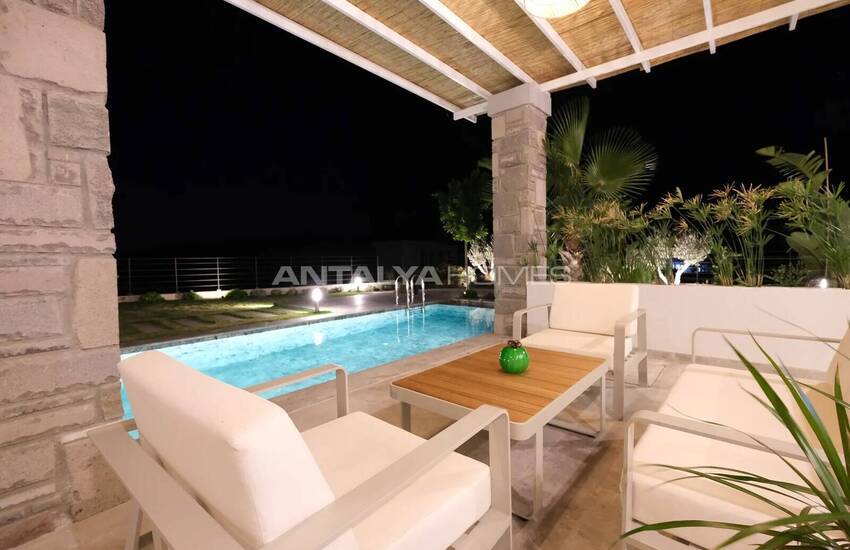 Houses with Private Pools and Large Gardens in Bodrum 11