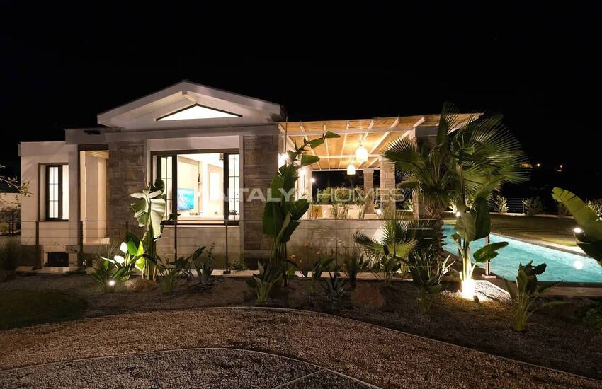 Houses with Private Pools and Large Gardens in Bodrum 7