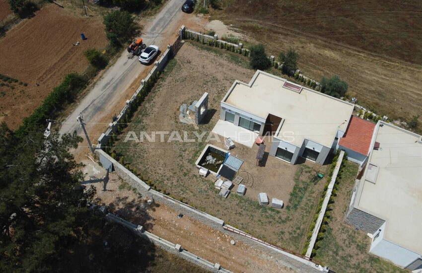 Gelijkvloerse Huizen Met Zwembad In Bodrum 6