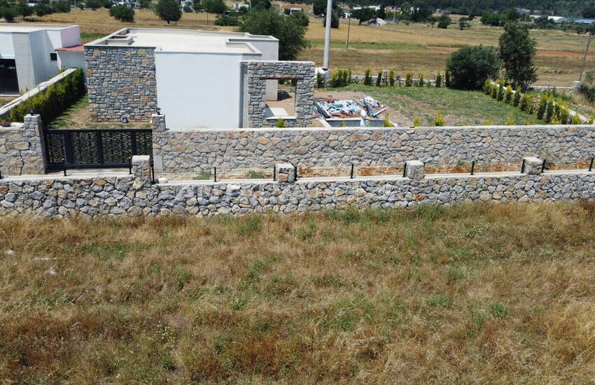 Gelijkvloerse Huizen Met Zwembad In Bodrum 7