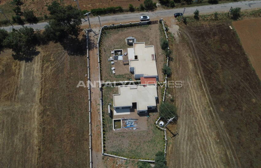 Gelijkvloerse Huizen Met Zwembad In Bodrum 9