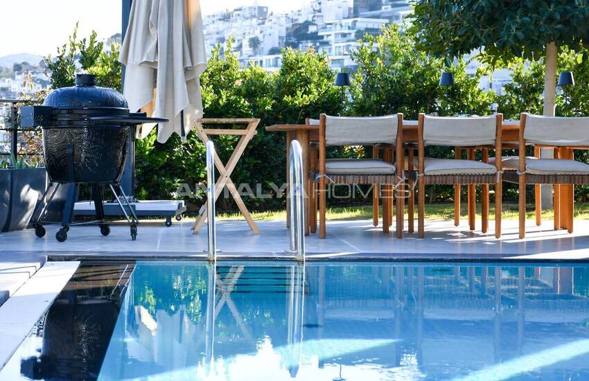 Inflyttningsklart Stilfullt Hus Med Privat Pool I Bodrum 11