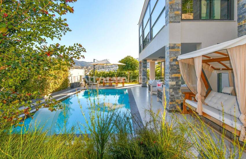 Inflyttningsklart Stilfullt Hus Med Privat Pool I Bodrum 9