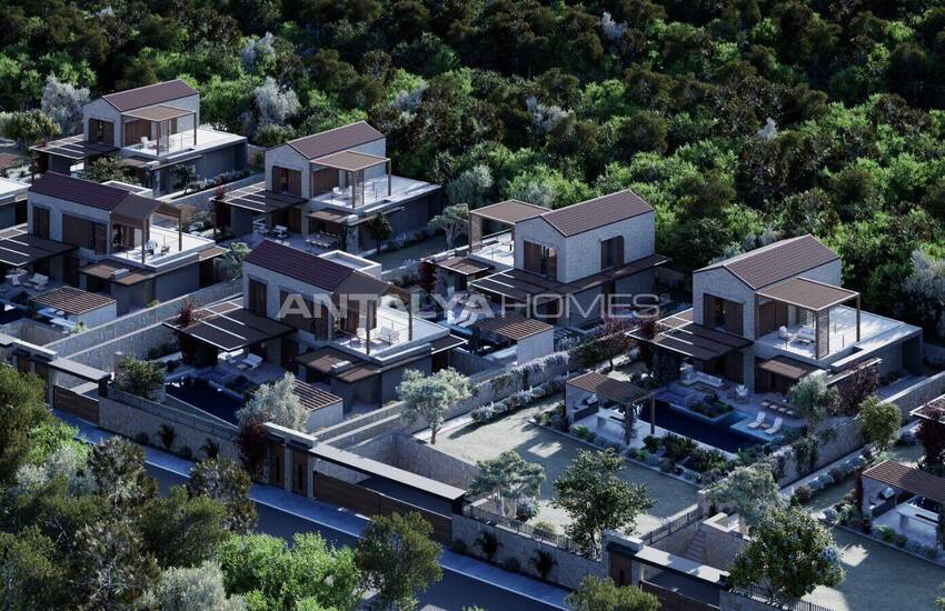 Stora Hus Med Privata Pooler I Bodrum 9