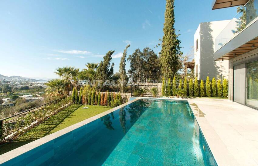 Hus Med Havsutsikt Och Pool I Bodrum Yalıkavak 8