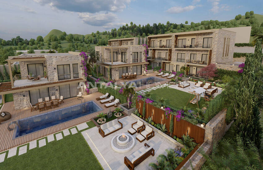 Elegante Huizen In Een Project Aan Zee In Bodrum Torba 3