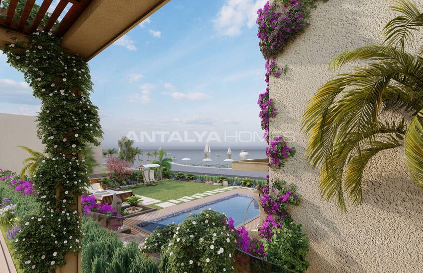 Elegante Huizen In Een Project Aan Zee In Bodrum Torba 1