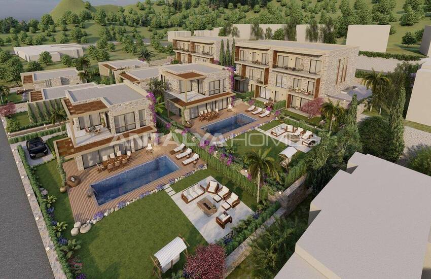 Elegante Huizen In Een Project Aan Zee In Bodrum Torba 8