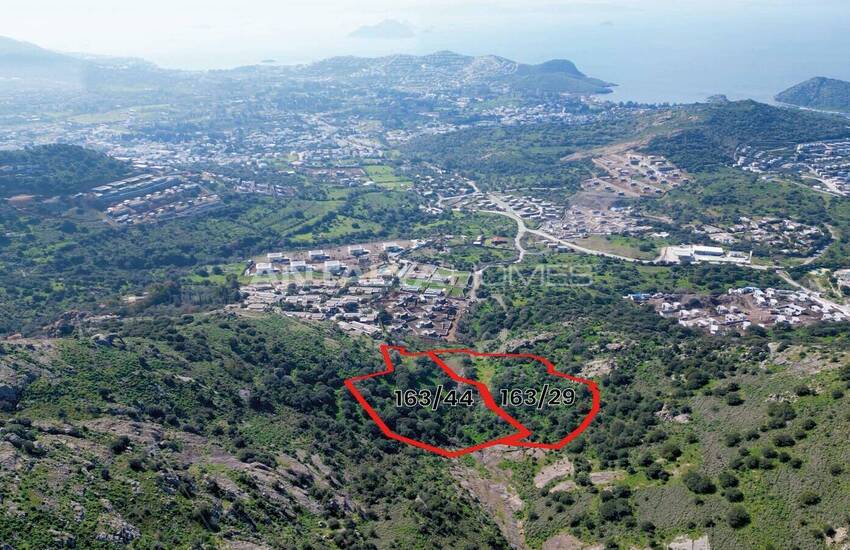 Zoned Land Near the Sea in Bodrum Gumusluk