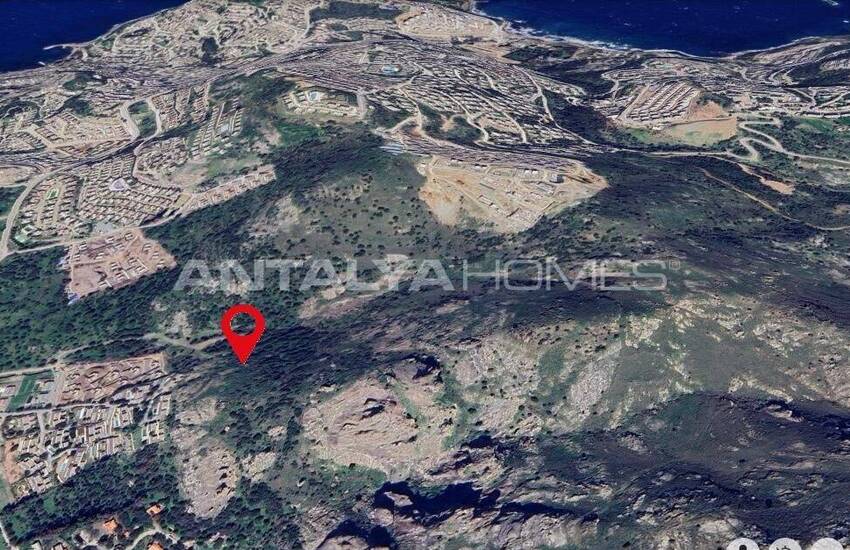 Grond Met Bestemmingsplan Nabij De Zee In Bodrum, Gumusluk 4