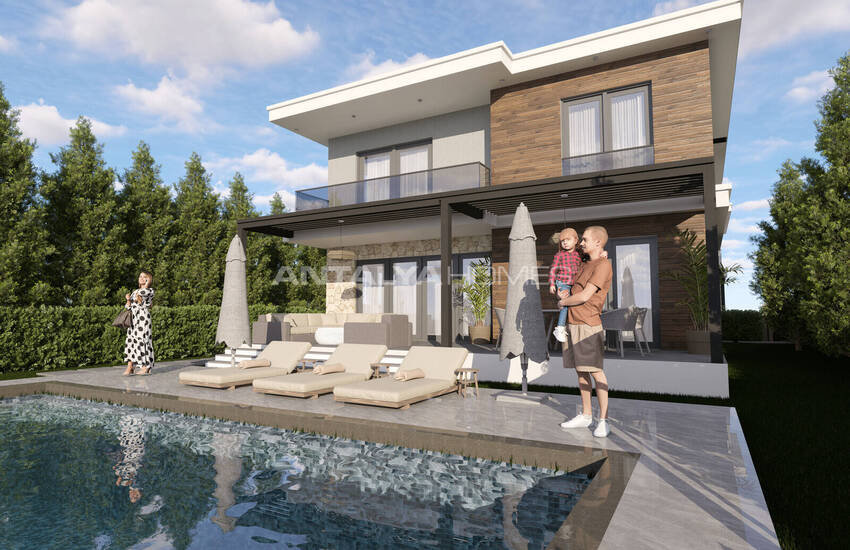Lyxhus Med Pool I Ett Grindsamhälle I Muğla Fethiye 3