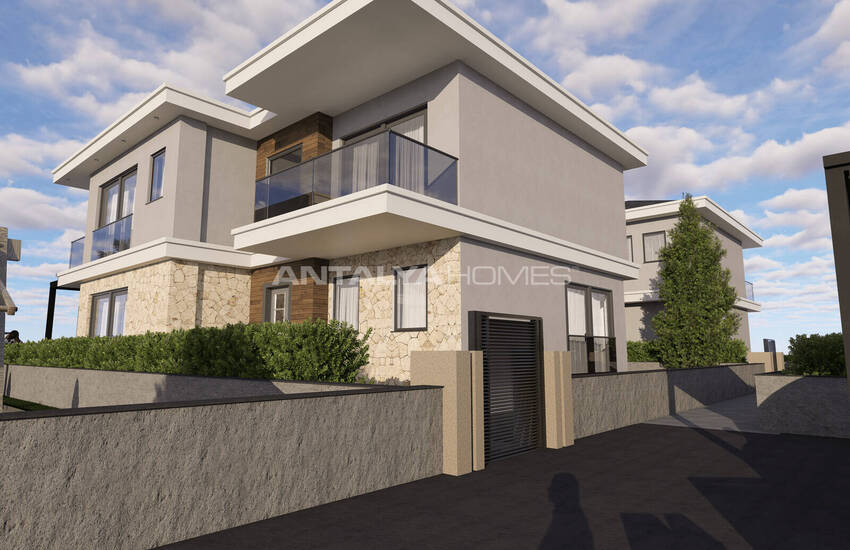 Muğla Fethiye'de Güvenlikli Site İçinde Havuzlu Lüks Evler 11