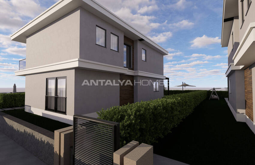 Muğla Fethiye'de Güvenlikli Site İçinde Havuzlu Lüks Evler 9