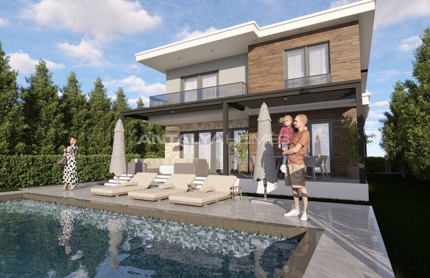 Muğla Fethiye'de Güvenlikli Site İçinde Havuzlu Lüks Evler 3