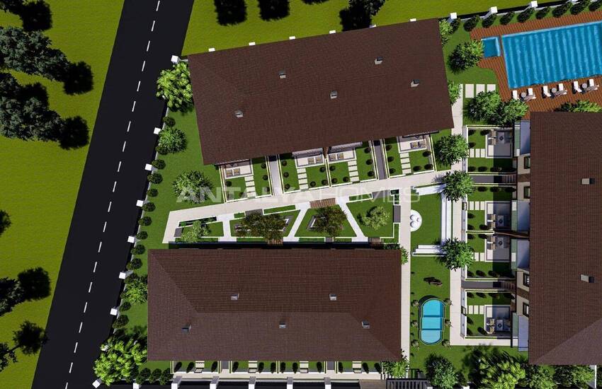 Современные квартиры в охраняемом комплексе в Мугла Ула Эсентепе 8