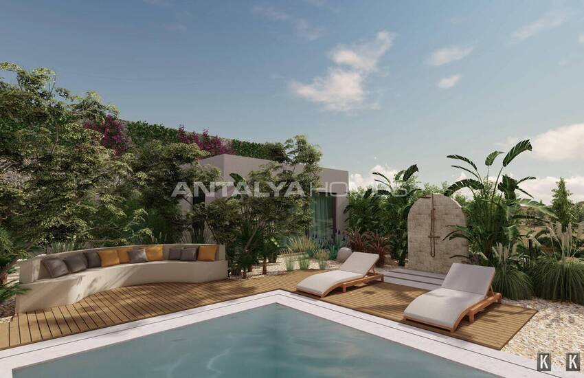 Sea-view Houses with Private Pools in Bodrum 14