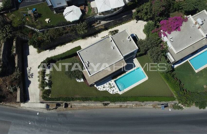 Villa Avec Vue Sur La Mer Et Piscine À 400 M De La Mer À Bodrum 5