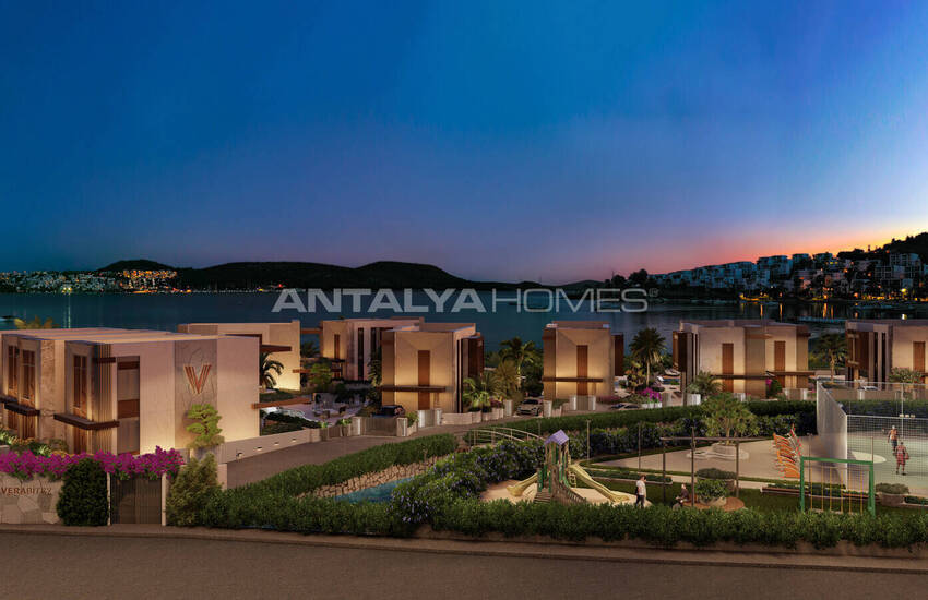 Bitez Bodrum'da Plaj Erişimli Lüks Villalar 5