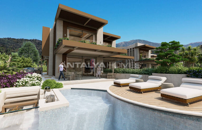 Bitez Bodrum'da Plaj Erişimli Lüks Villalar 2