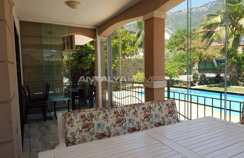 فيلا مفروشة 3 غرف نوم مع مسبح خاص في فتحية أولودينيز 13