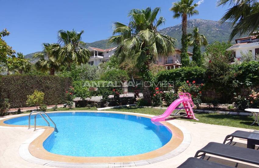 فيلا مفروشة 3 غرف نوم مع مسبح خاص في فتحية أولودينيز 9