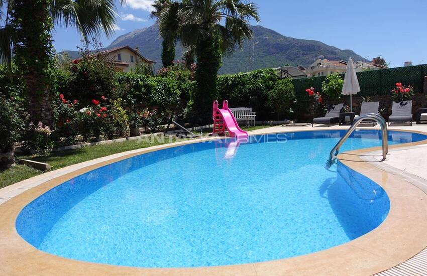 فيلا مفروشة 3 غرف نوم مع مسبح خاص في فتحية أولودينيز 8