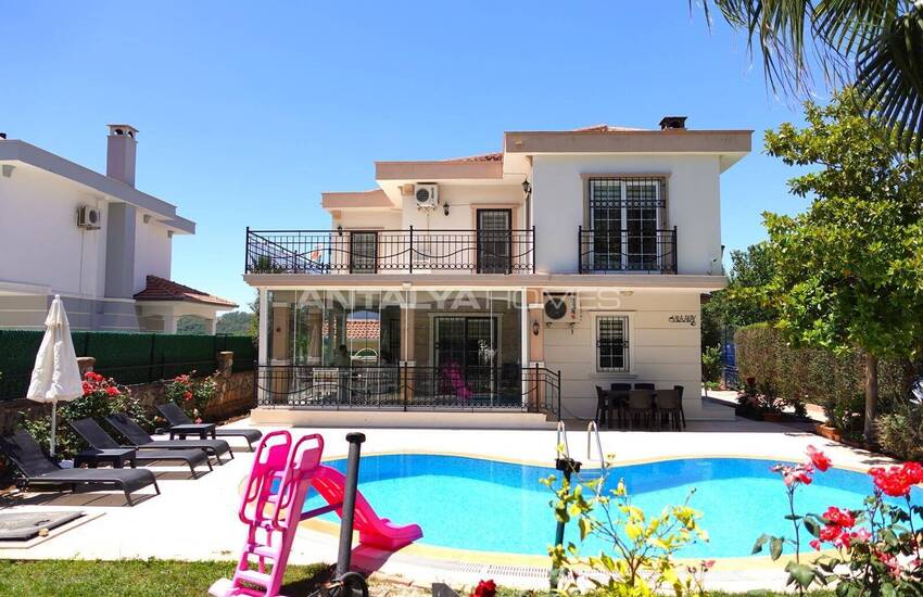 فيلا مفروشة 3 غرف نوم مع مسبح خاص في فتحية أولودينيز 1